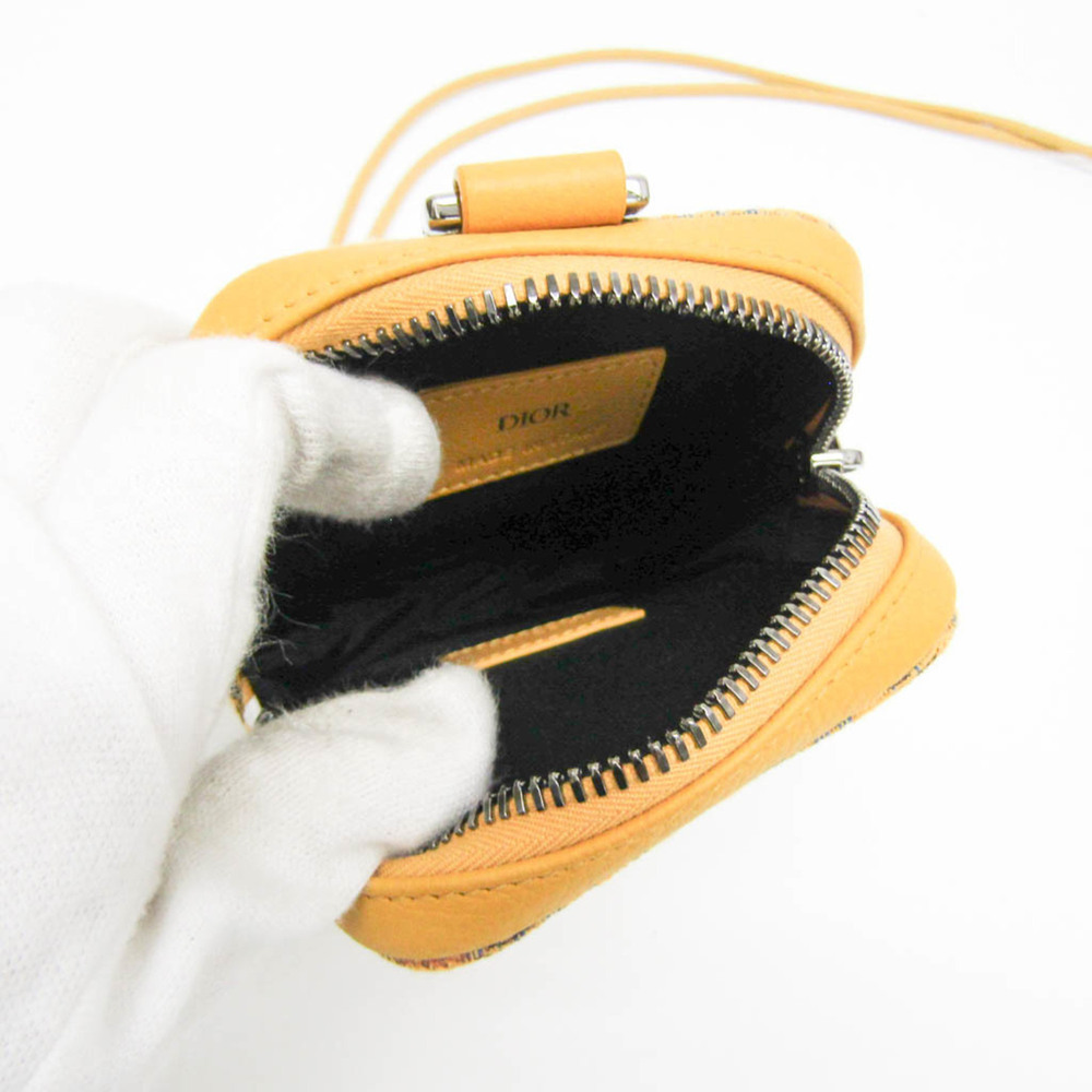 CHRISTIAN DIOR Yellow Leather Shoulder Bag - Picture 3 of 12